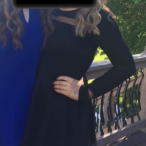 Black formal dress